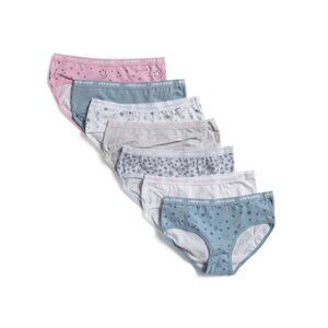 LIFE IS GOOD multi Little Girls 7pk Cotton Bikinis